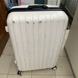 大きめのサイズのスーツケースです。 