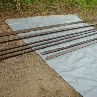 アルミカーポート(解体、骨組みのみ)