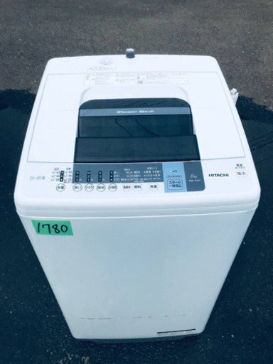 1780番 HITACHI✨日立全自動電気洗濯機✨NW-6WY‼️