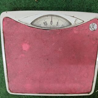 【ネット決済】昭和の体重計