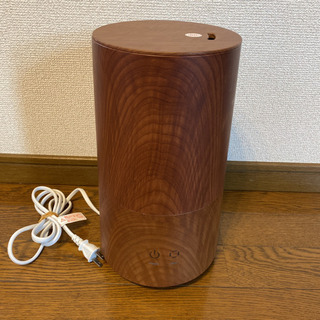 【ネット決済】アロマ超音波式加湿器 Tall-wood ブラウン