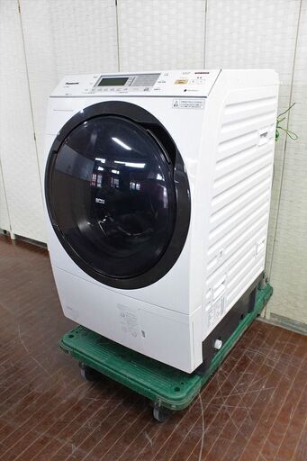 パナソニック NA-VX8600L-W ドラム式洗濯乾燥機 10.0kg 左開き エコナビ搭載 ホワイト] 2016年製 Panasonic 洗濯機 店頭引取歓迎 R3582)