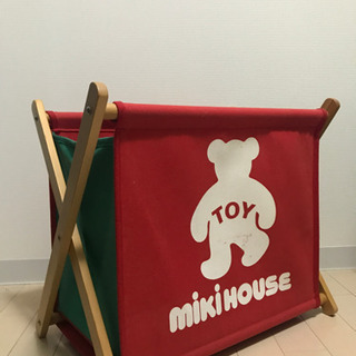 【ネット決済】ミキハウス　おもちゃ箱