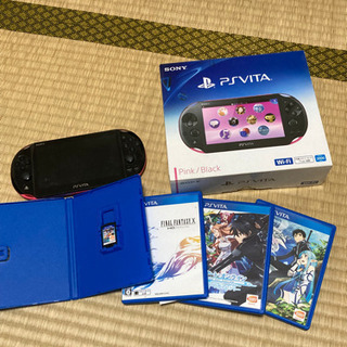 PS vita本体とゲームソフト４本セット