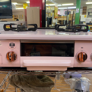 I382 Paloma 都市ガス用ガスコンロ　ピンク