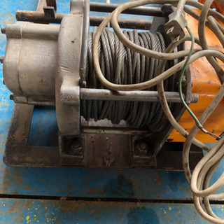 ☆ 電動ウインチ 瓦荷揚げ機 ☆
