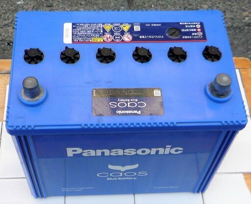 ☆パナソニック Panasonic N-S100/A2 国産車バッテリー カオス caos Blue Battery◆大容量 最高水準