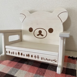 リラックマストア　木製ゆらゆらベンチ　　希少　　レア 希少！！リラックマストア7周年記念♪「木製ゆらゆらベンチ」