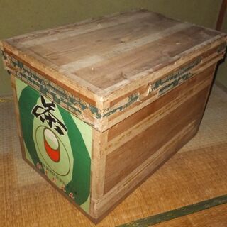 茶箱 昭和レトロ アンティーク 収納ケース