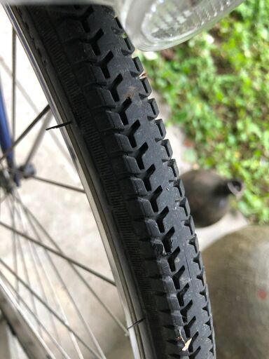 パナソニック(Panasonic) 電動アシスト自転車 ２７インチ (青) 美品 ...
