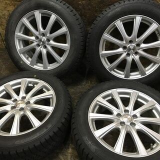 GOODYEAR ICENAVI 6 225/55R17】スタッドレス【VEX 社外 17インチ 