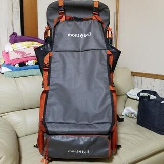 モンベル背負子　キャリア避難リュック登山にも、　