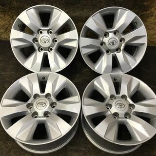 TOYOTA トヨタ ハイラックス 純正ホイール 17インチ 7.5J6HPCD139.7+30 ハイエース等にも (VHJ169) クレジットカード QR決済可能 TOYOTA トヨタ ハイラックス 純正ホイール 17インチ 7.5J6HPCD139.7+30
