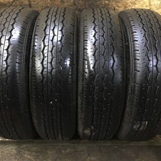 BS ECOPIA RD613 STEEL 195/80R15 107/105L LT 15インチ 夏タイヤ 4本 2019年製 バリ溝 ハイエース キャラバン等　(MTJ84) クレジットカード QR決済可能