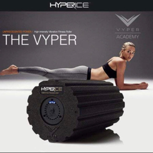 Hyperice Vyper  ３段階の振動機能付き フォームローラー ブラック