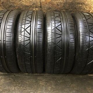未走行 NITTO INVO 255/35ZR19 x2 225/40ZR19 x2 19インチ 夏タイヤ 4本 (VVT243) クレジットカード QR決済可能