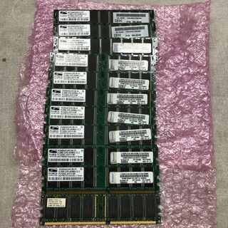 デスクトップパソコン用メモリ10枚セット　DDR400 PC32...