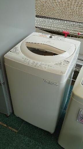 【リサイクルショップ八光　田上店　安心の1か月保証　配達設置ok】東芝 5.0kg 洗濯機　グランホワイトTOSHIBA AW-5G2-W