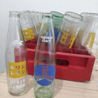 【最終値下げ】キリンレモン&三ツ矢サイダー瓶とケースセット