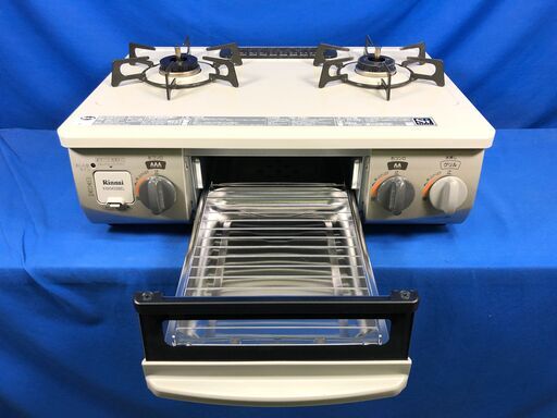 動作保証60日間あり】Rinnai 2018年 KGKM33BEL 都市ガステーブル【管理