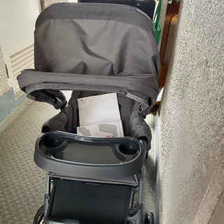 ベビーカー　ジュービー カブースウルトラライト グラファイト【JOOVY】二人乗りベビーカー