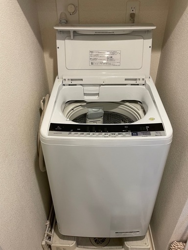2年保証付き！　日立 HITACHI 全自動洗濯機 BW-V80B ビートウォッシュ 2018年製 8kg BW-V80F BW-V80G