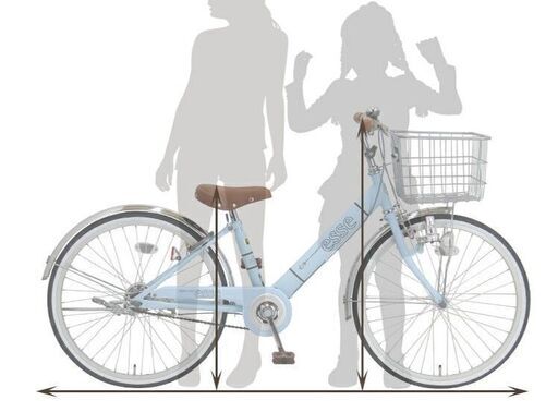 BAA適合　子供用自転車  未使用　24インチ 変速なし 女の子用