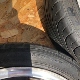 TE37風コンパクトカー向け16インチ4穴ホイール
