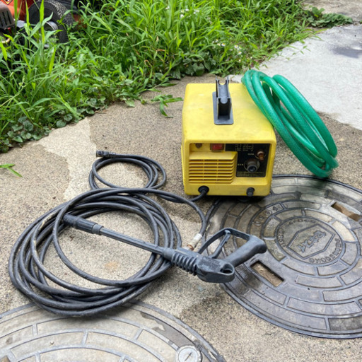 高圧洗浄機 100Ｖ 使えます！