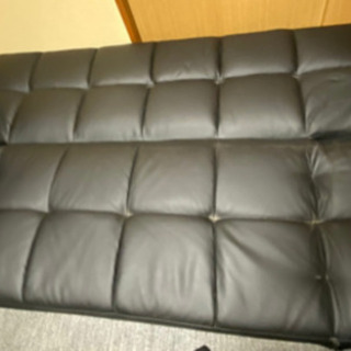 超美品】NITORI ソファベッド(Nシールド マークスAM BK)