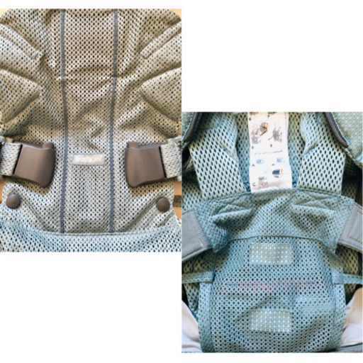 ベビービョルン ONE KAI AIR メッシュ素材 Frost green