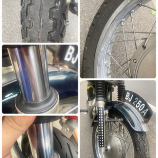 神奈川 カワサキ エストレアカスタム キャブ 実働車 BJ250A エストレヤ