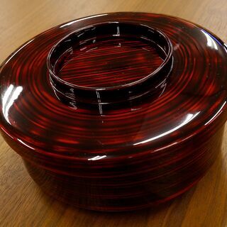 能登 輪島塗！ 漆塗 清鳳堂 北濱 一清 作 ちらし寿司 丼 飯椀 等に 6