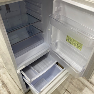 2018年製☆SHARP ノンフロン冷凍冷蔵庫 SJ-D14D-W