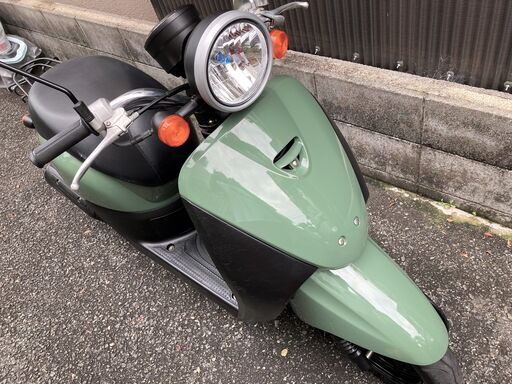 『人気のアースカラー』後期型トゥデイ FI ☆エンジン良好♪新品パーツ多数♪