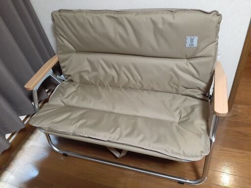 DOD　グッドラックソファ2個セット　タン　キャンプ用　椅子　ソファ