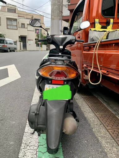 東京大塚発スズキ・アドレスv50CA44A 現役バイク自賠責付き試乗も