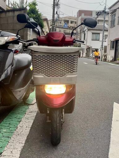 東京大塚発スズキ・レッツ4バスケット CA453A現役バイク自賠責付き試乗も可能整備点検済み