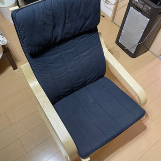 【ネット決済・配送可】IKEA POÄNG 壊れない椅子