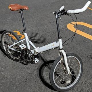 折りたたみ自転車 20インチ THREESTONE ブルホーン