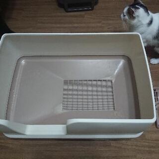 【ネット決済】猫用システムトイレ (猫砂付き)