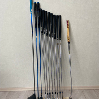 Admiralキャディバッグ　クラブ12本セット