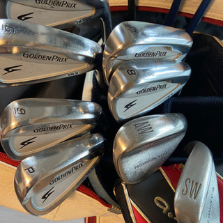 Admiralキャディバッグ　クラブ12本セット