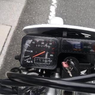 ホンダ TL125 フィールドトリッパー 白/青 前後タイヤほぼ新品 絶版車