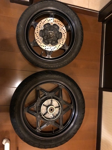 CBR400F  フロント　リア　ホイール