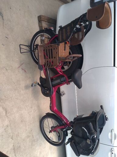 電動自転車 20インチ ブリジストン アンジェリーノ 3段ギア LEDライト ピンク