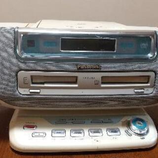 【完売御礼】Panasonic製　MD、CD、カセット、ラジオ