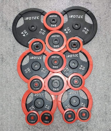 値下げ 185kg プレート バーベル ダンベル スクワットラック