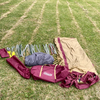 コールマンタフスクリーン2ルームハウス　バーガンディ　お値下げ