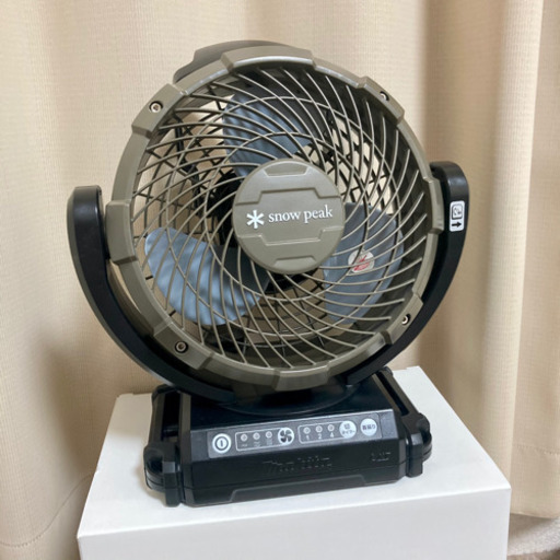 snow peak スノーピーク フィールドファン バッテリー・充電器